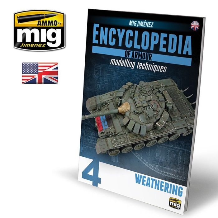 BOOK ENCYCLOPEDIA AMT VOL. 4 WEATHERING ENG A.MIG-6153