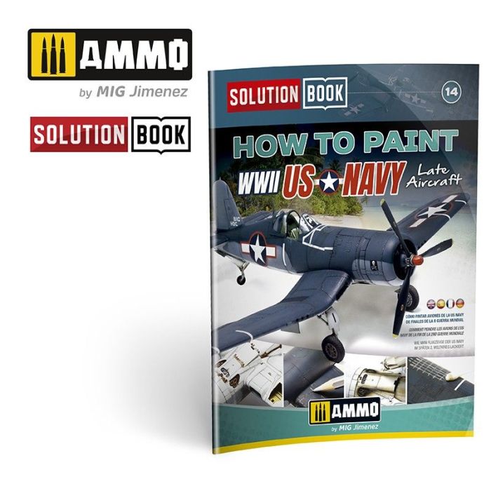 SOLUTION BOOK HTP WWII US NAVY LATE AIRCRAFT ENG. A.MIG-6523