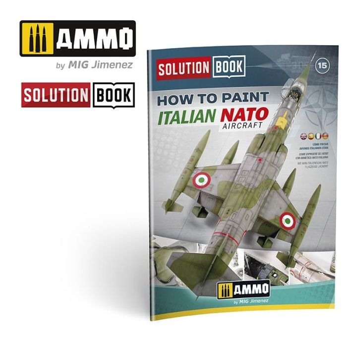 SOLUTION BOOK HTP ITALIAN NATO AIRCRAFT ENG. A.MIG-6525