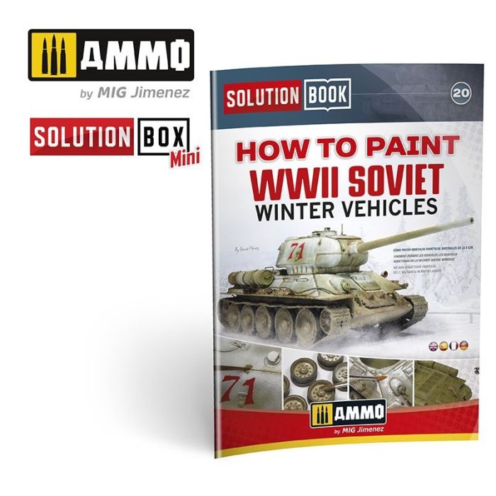 SOLUTION BOOK HTP WWII GERMAN SOVIET VEHICLES ENG. ** A.MIG-6603