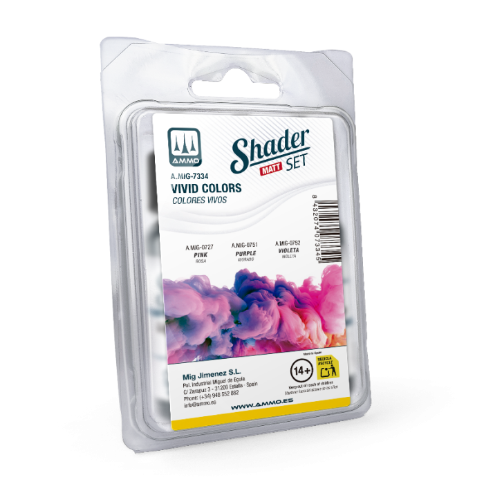MATT SHADER SET VIVID COLORS (06/25) * A.MIG-7334