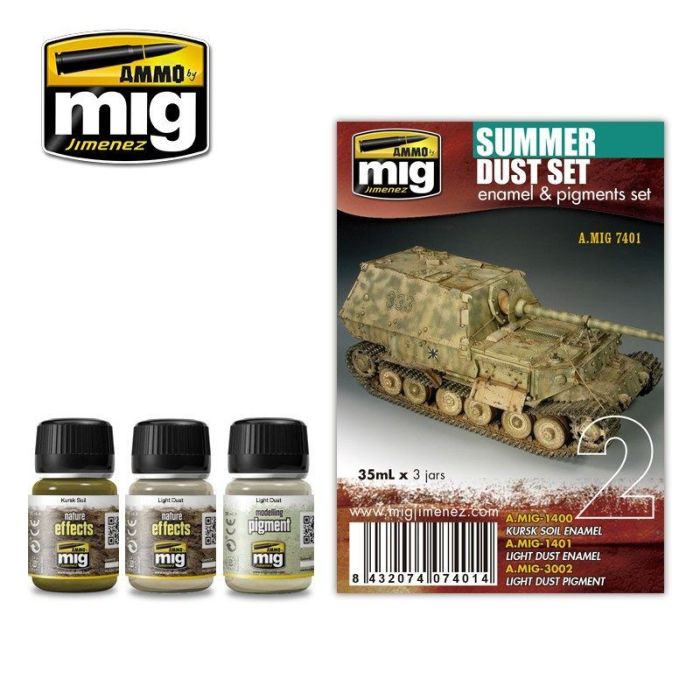 SUMMER DUST SET 3 JARS 35 ML A.MIG-7401