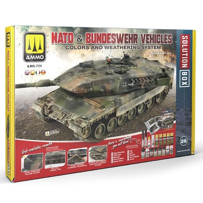 SOLUTION BOX #26 NATO en BUNDESWEHR VEHICLES A.MIG-7731