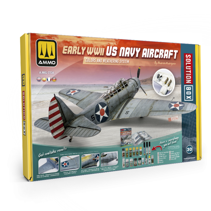 SOLUTION BOX 30 – HTP EARLY WWII US NAVY AIRCRAFT (06/25) * A.MIG-7734