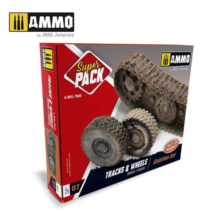 SUPER PACK TRACK en WHEELS A.MIG-7808