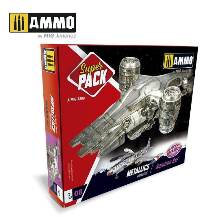 SUPER PACK METALLICS A.MIG-7809