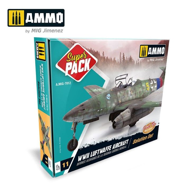 SUPER PACK LUFTWAFFE WWII A.MIG-7812