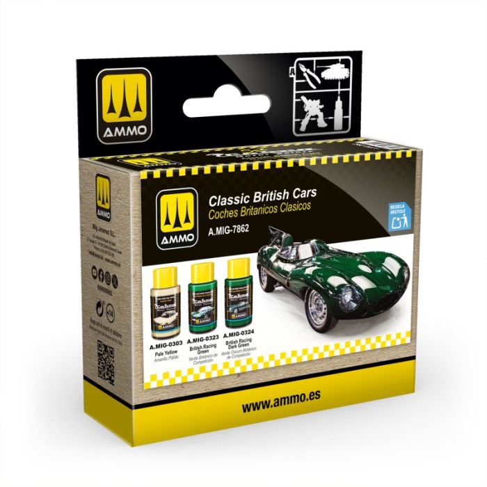 COBRA MOTOR CLASSIC BRITISH CARS SET (03/25) * A.MIG-7862