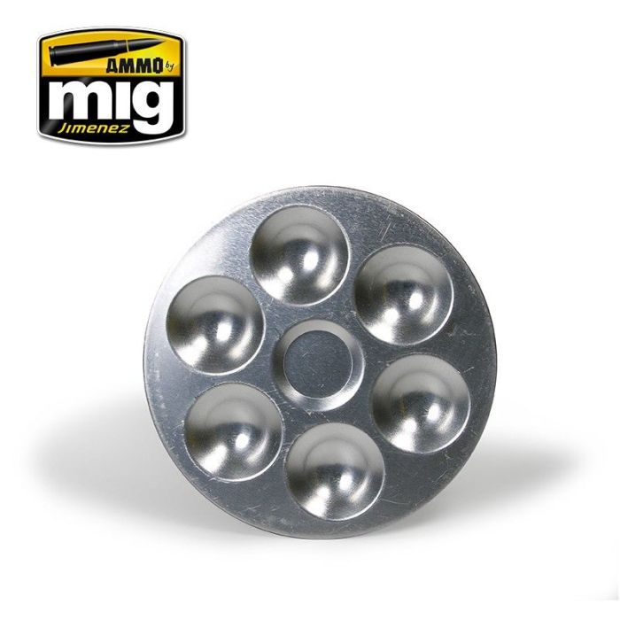 ALUMINIUM PALLET 6 WELLS A.MIG-8008