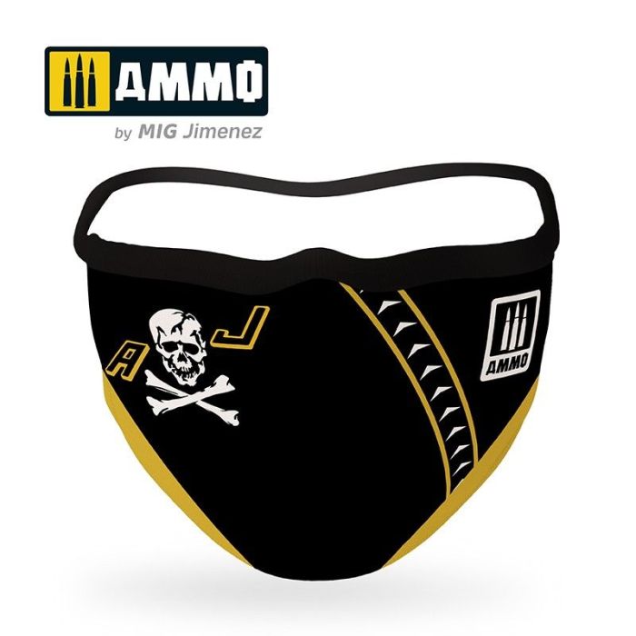 AMMO FACE MASK JOLLY ROGERS ** A.MIG-8070