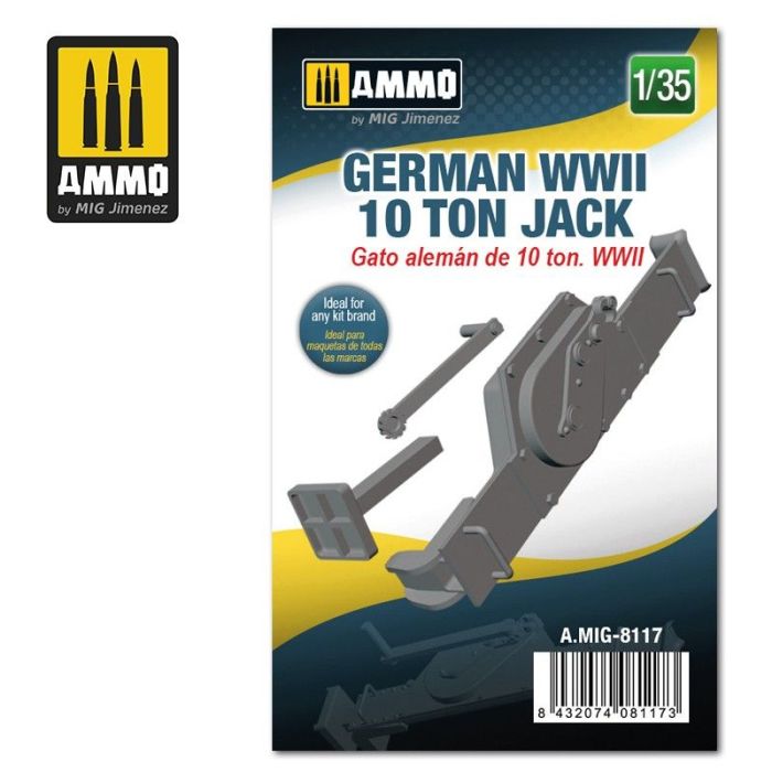 1/35 GERMAN WWII 10 TON JACK A.MIG-8117