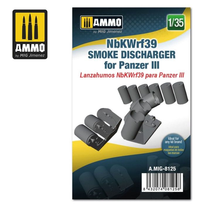 1/35 NBKWRF39 SMOKE DISCHARGED FOR PANZER III A.MIG-8125