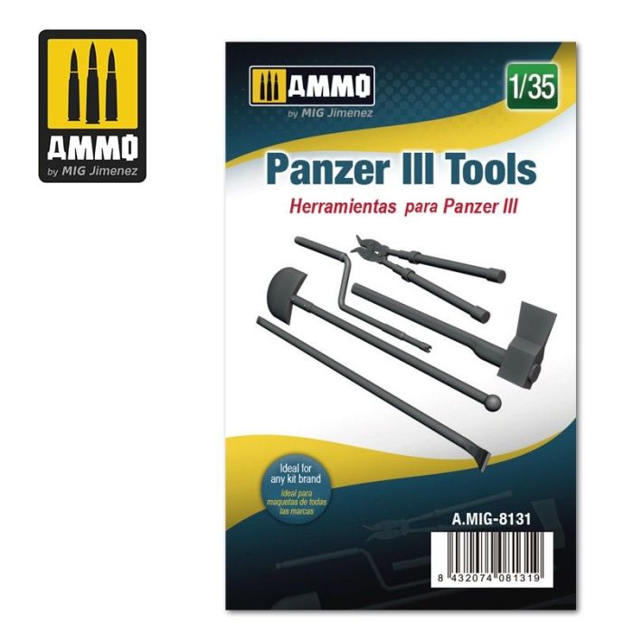 1/35 PANZER III TOOLS A.MIG-8131
