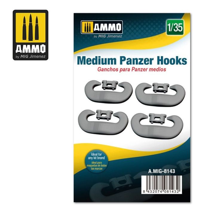 1/35 MEDIUM PANZER HOOKS A.MIG-8143