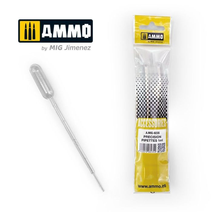 MR. PIPETTES SMALL 1ML (0.03 OZ) – 4 PCS A.MIG-8234