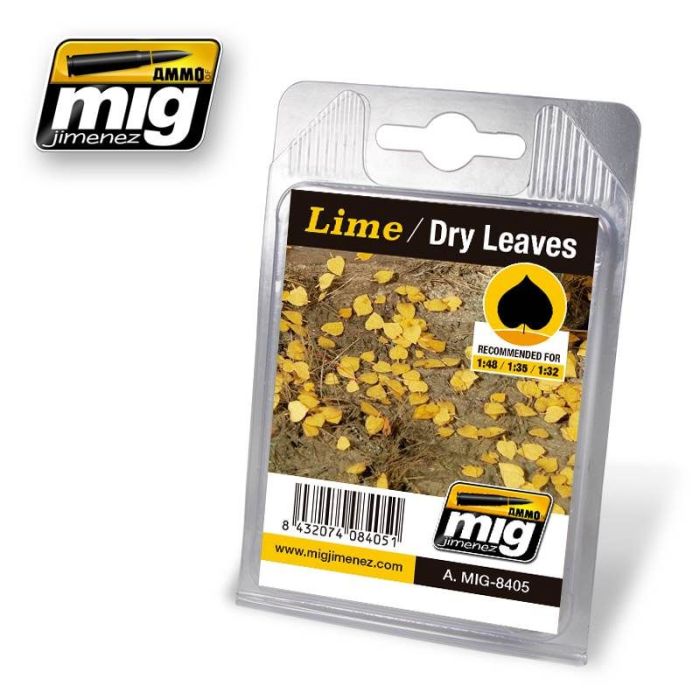 VEGETATION LIME - DRY LEAVES A.MIG-8405