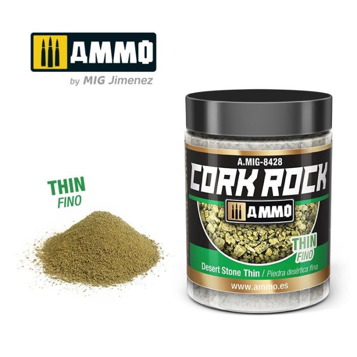 TERRAFORM CORK ROCK DESERT STONE THIN JAR 100 ML A.MIG-8428