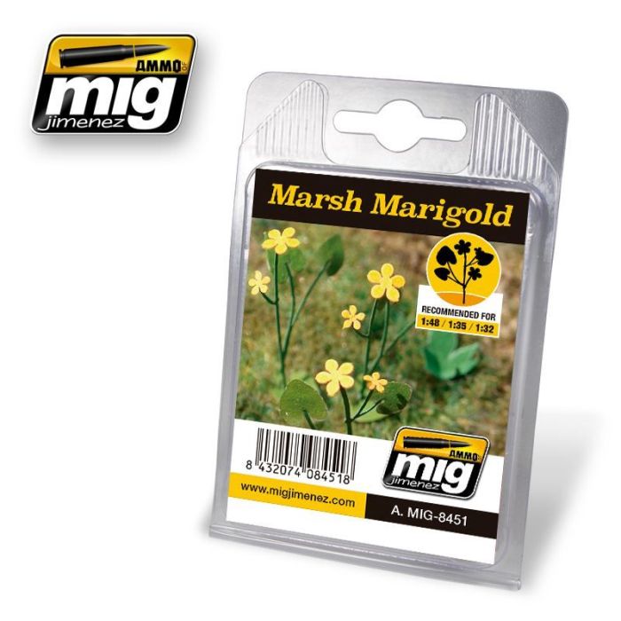 VEGETATION MARSH MARIGOLD A.MIG-8451