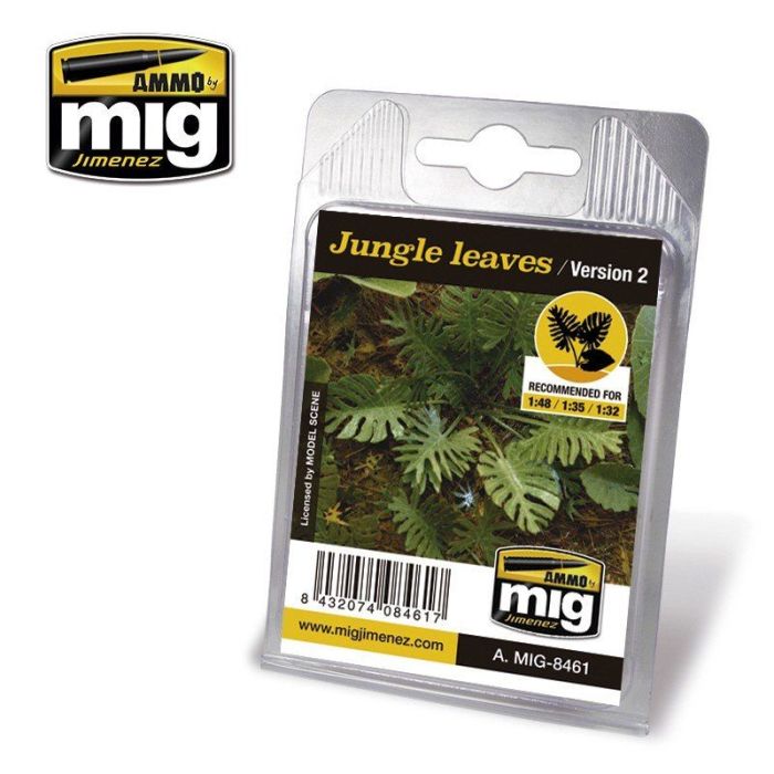 VEGETATION JUNGLE LEAVES VERSION 2 A.MIG-8461