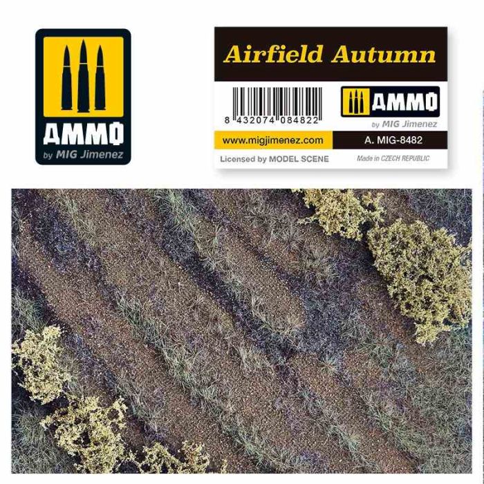 AIRFIELD AUTUMN SCENIC MATS A.MIG-8482