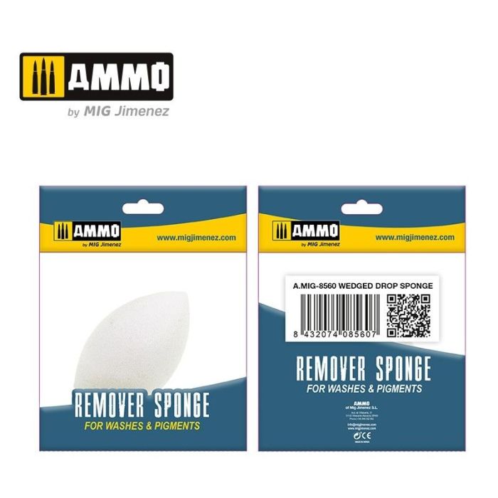 WEDGED DROP SPONGE 1 PC. A.MIG-8560