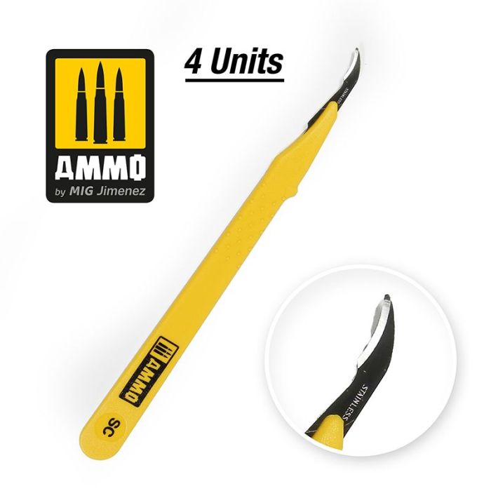 SCALPELS STANDARD BLADE RIPPER 4 PCS. A.MIG-8694