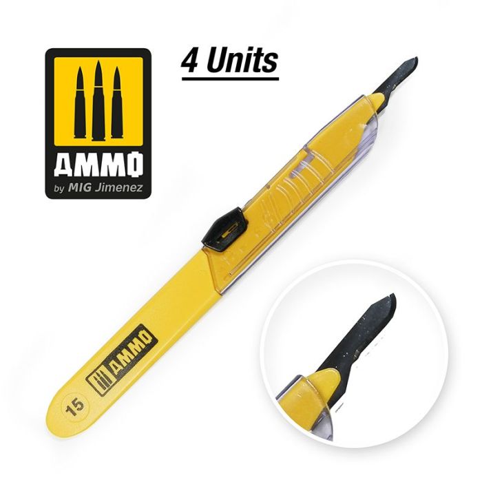 SCALPELS PROTECTIVE BLADE CURVED 1 PC. A.MIG-8698
