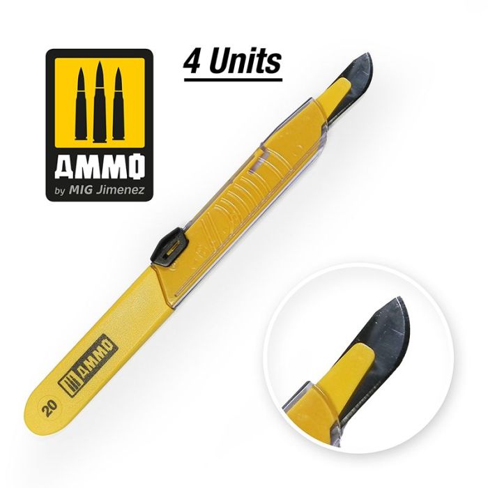 SCALPELS PROTECTIVE BLADE STRAIGHT LARGE 1 PC. A.MIG-8699