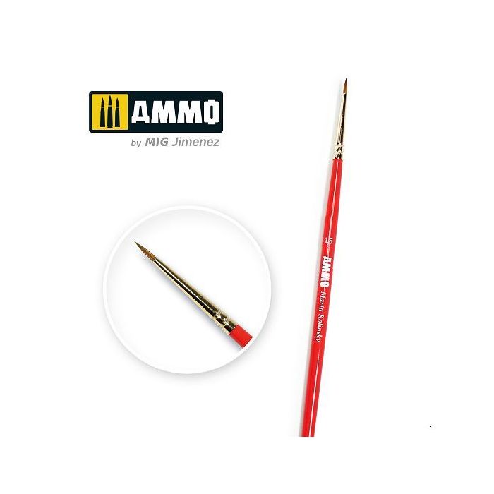 AMMO MARTA KOLINSKY BRUSH NO. 1.5 A.MIG-8712