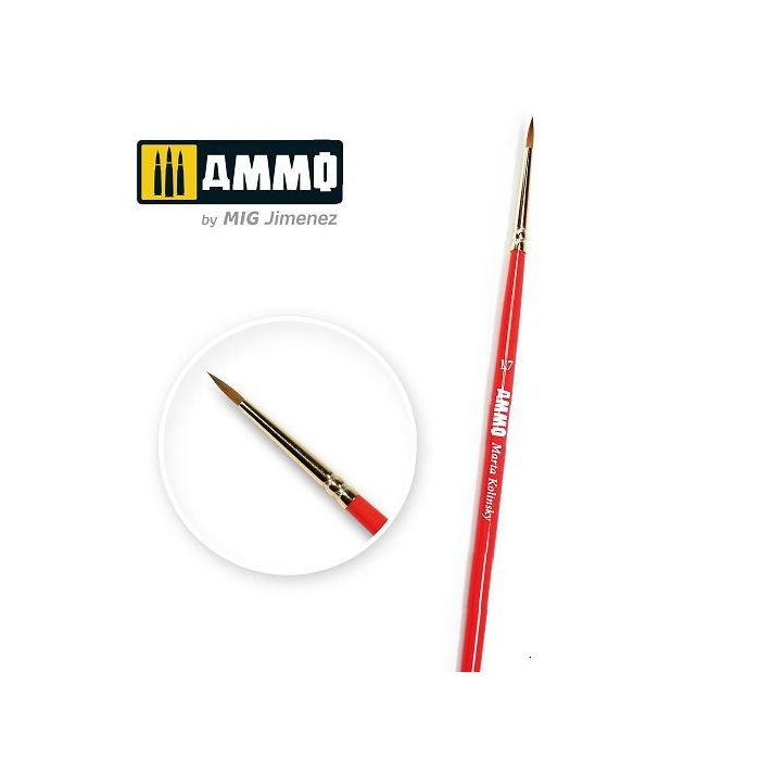 AMMO MARTA KOLINSKY BRUSH NO. 1.7 A.MIG-8713