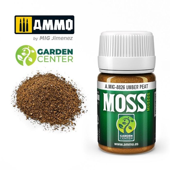 AMMO UMBER PEAT MOSS 35ML JAR A.MIG-8826