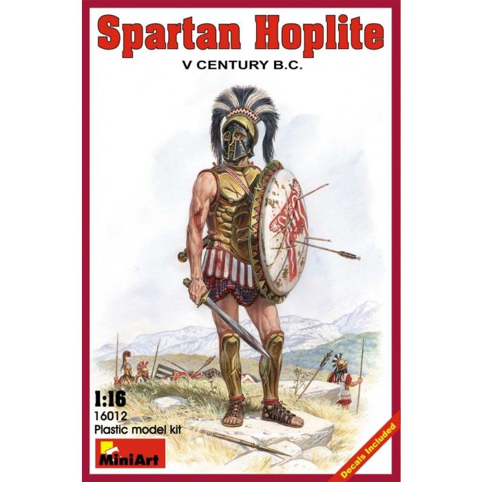 1/16 SPARTAN HOPLITE. V CENTURY B.C. 16012