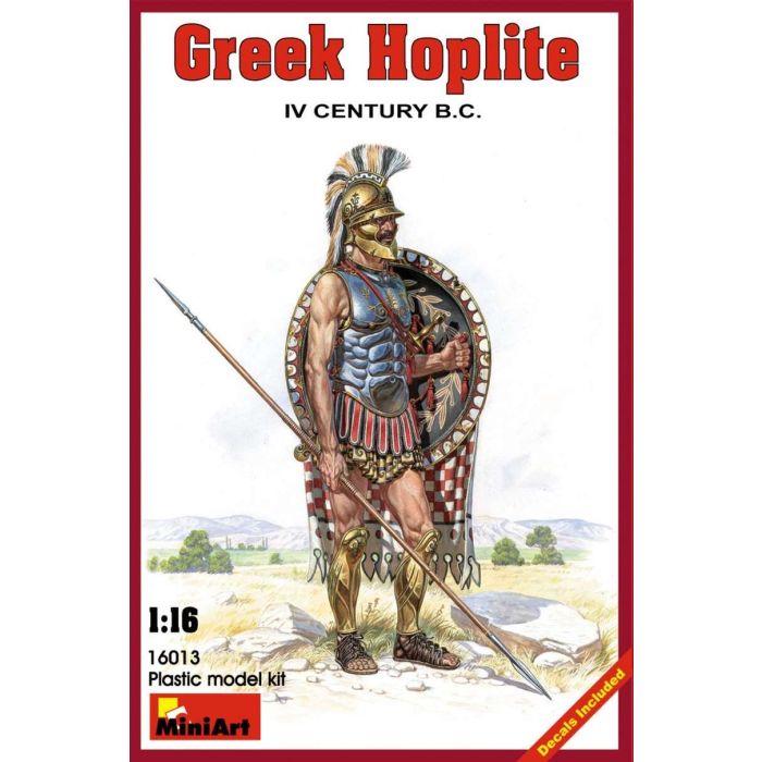 1/16 GREEK HOPLITE. IV CENTURY B.C. 16013