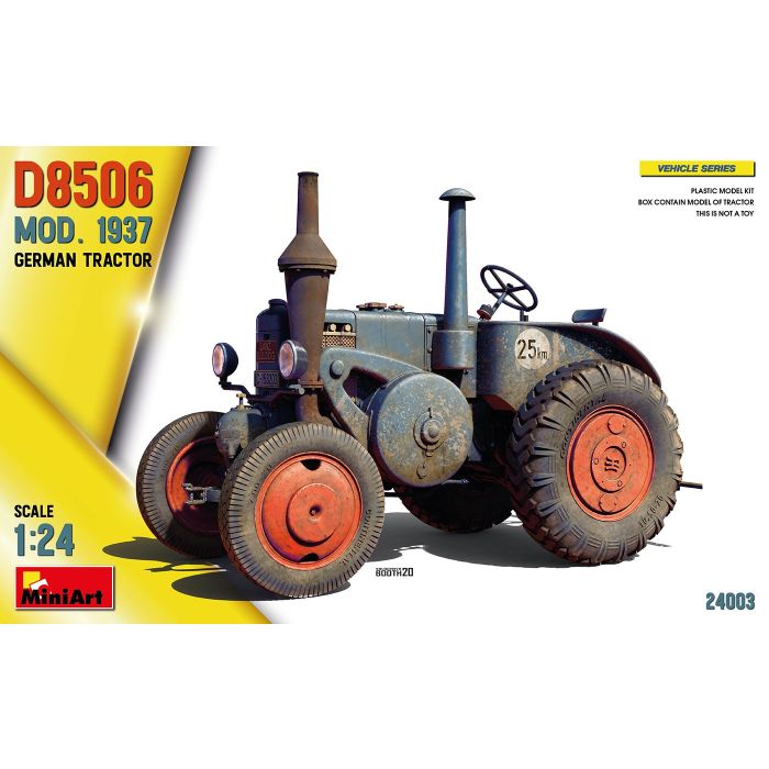 1/24 GERMAN TRACTOR D8506 MOD. 1937 24003