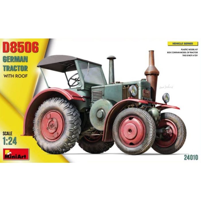 1/24 GERMAN TRACTOR D8506 WITH ROOF 24010