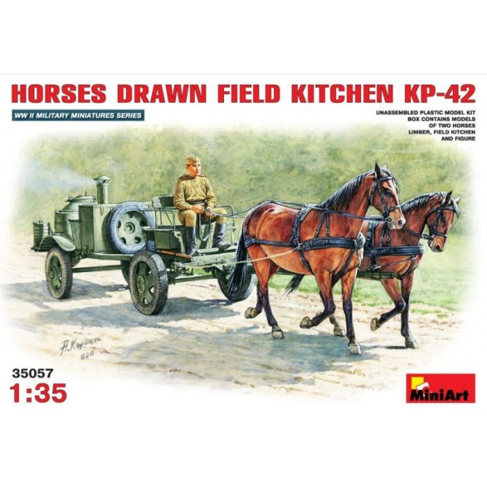 1/35 HORSES DRAWN FIELD KITCHEN KP-42 35057