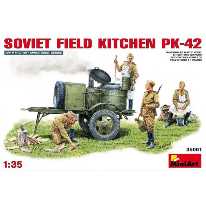 1/35 SOVIET FIELD KITCHEN KP-42 35061