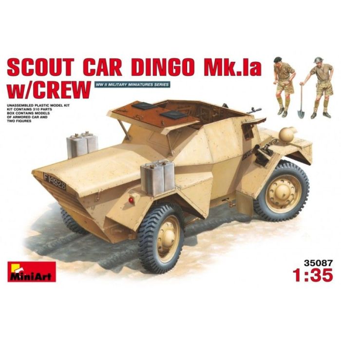 1/35 SCOUT CAR DINGO MK 1A W/CREW 35087