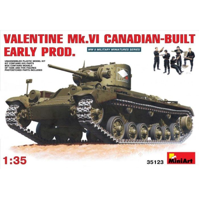 1/35 VALENTINE MK 6. CANADIAN BUILT EARLY ** 35123