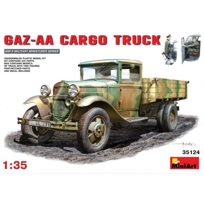1/35 GAZ-AA CARGO TRUCK 35124