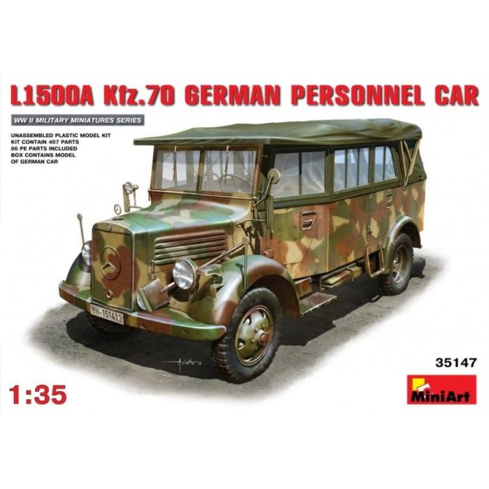 1/35 L1500A KFZ.70 GERMAN PERSONNEL CAR 35147