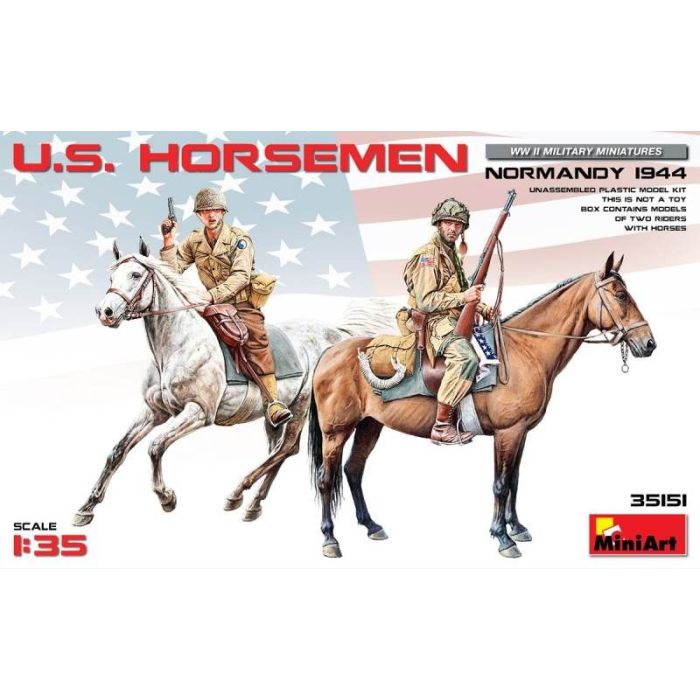 1/35 U.S. HORSEMEN. NORMANDY 1944 35151