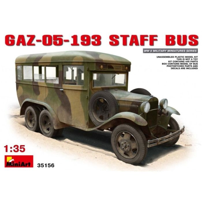 1/35 GAZ-05-193 STAFF BUS 35156