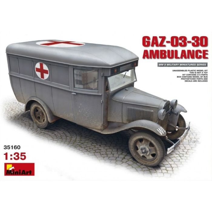 1/35 GAZ-03-30 AMBULANCE 35160