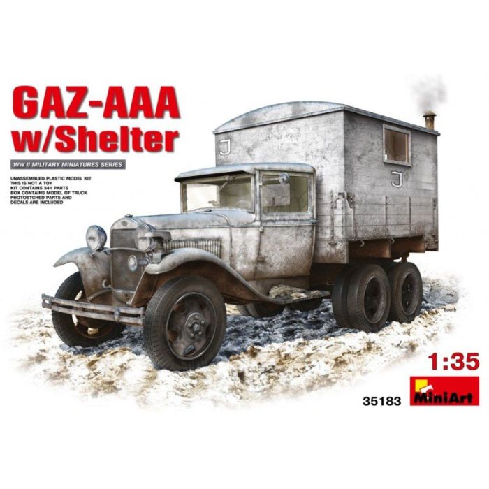 1/35 GAZ-AAA WITH SHELTER 35183
