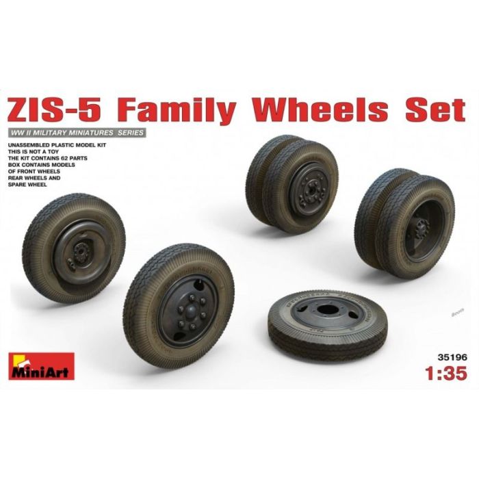 1/35 ZIS-5 FAMILY WHEELS SET 35196
