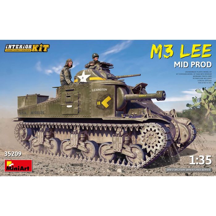 1/35 M3 LEE MID PROD. INTERIOR KIT 35209