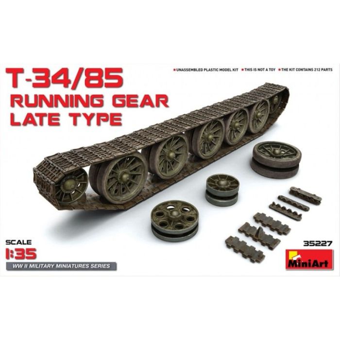 1/35 T-34/85 RUNNING GEAR. LATE TYPE 35227