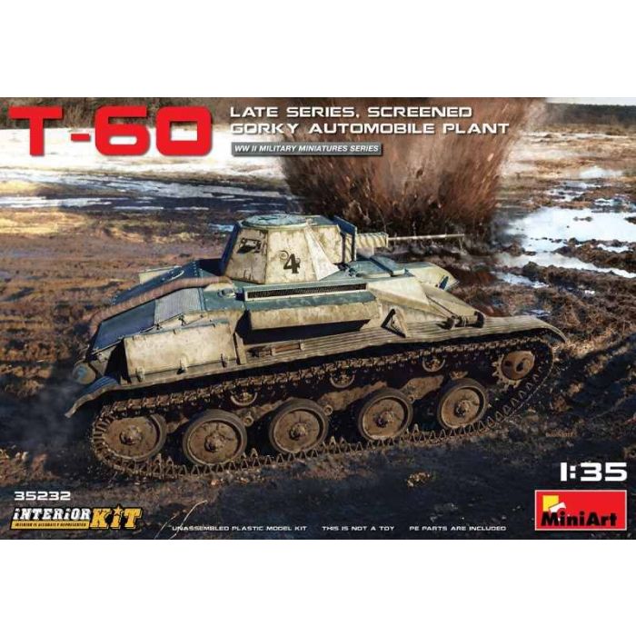 1/35 T-60 LATE SERIES, SCREENED GORKY 35232