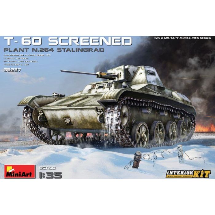 1/35 T-60 SCREENED INTERIOR KIT 35237